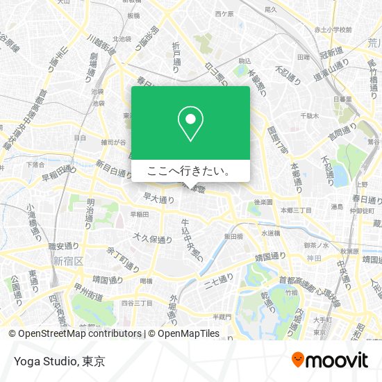 Yoga Studio地図