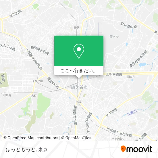 ほっともっと地図