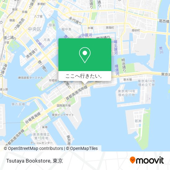 Tsutaya Bookstore地図