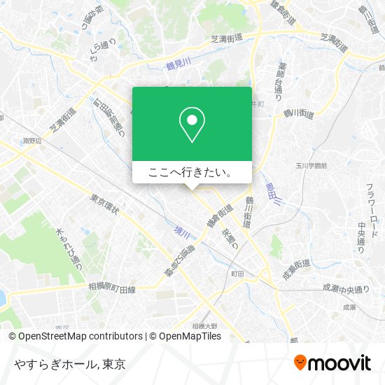 やすらぎホール地図