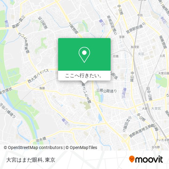 大宮はまだ眼科地図