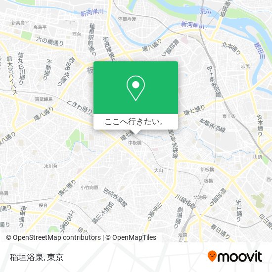 稲垣浴泉地図