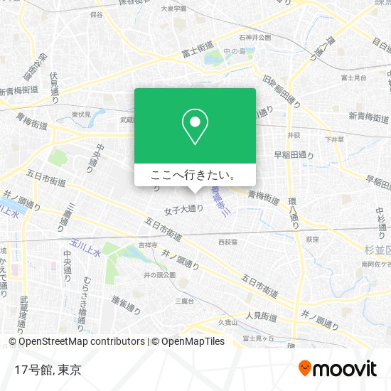 17号館地図