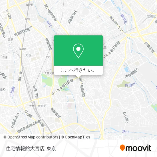 住宅情報館大宮店地図