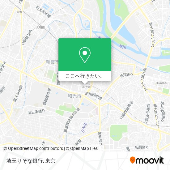 埼玉りそな銀行地図