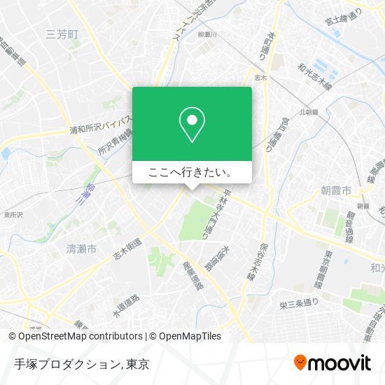 手塚プロダクション地図