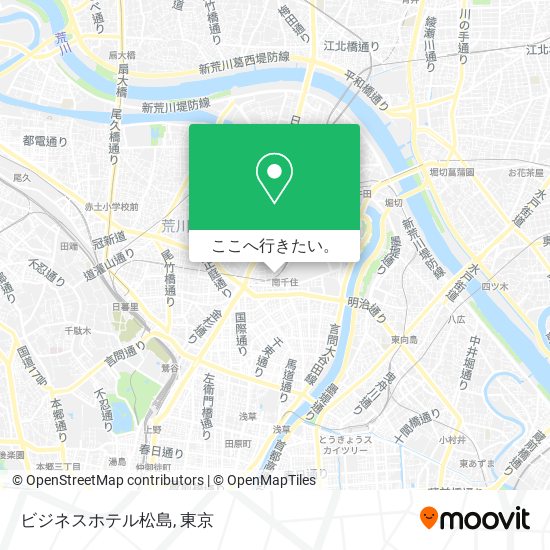 ビジネスホテル松島地図