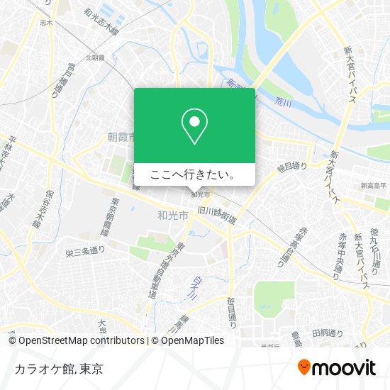 カラオケ館地図