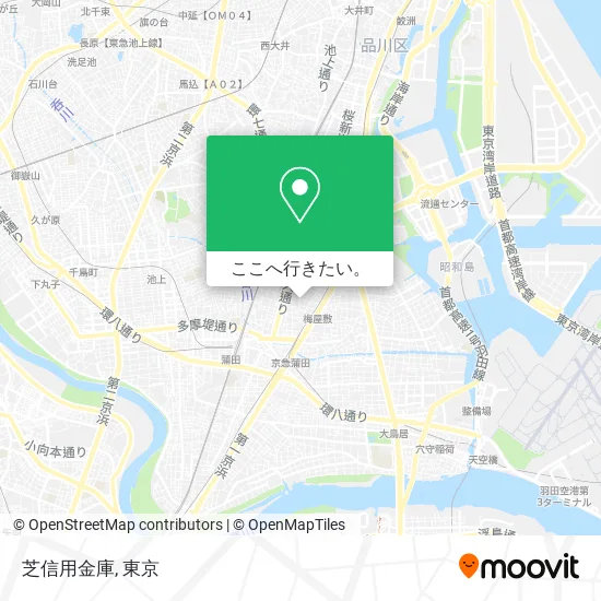 芝信用金庫地図