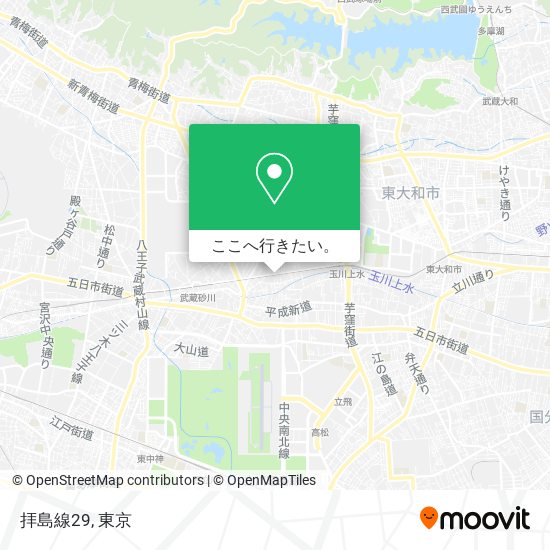 拝島線29地図