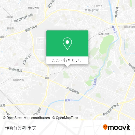 作新台公園地図