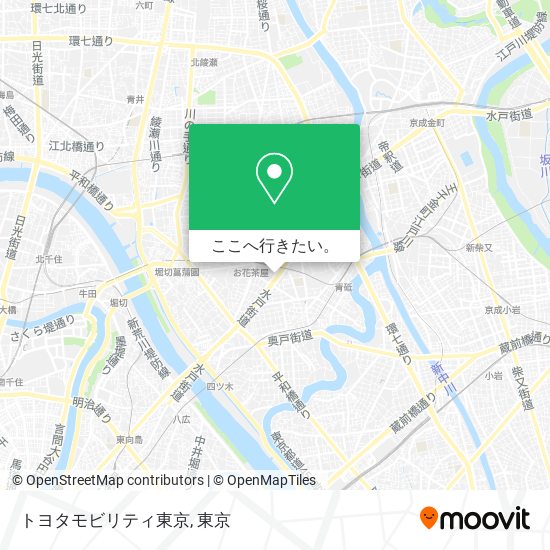 トヨタモビリティ東京地図