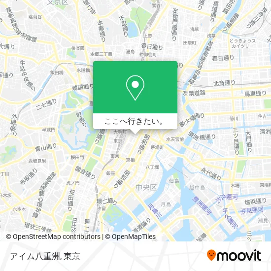 アイム八重洲地図