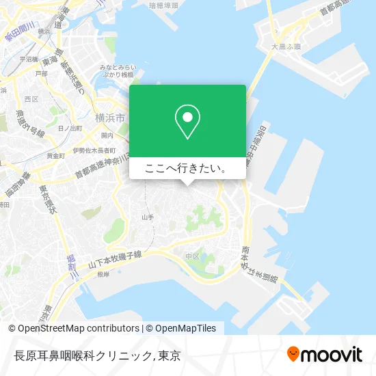 長原耳鼻咽喉科クリニック地図