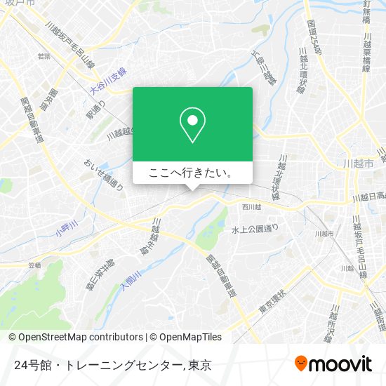 24号館・トレーニングセンター地図