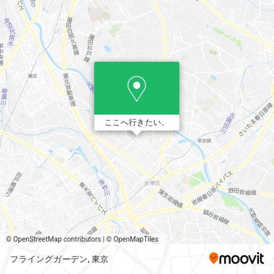 フライングガーデン地図