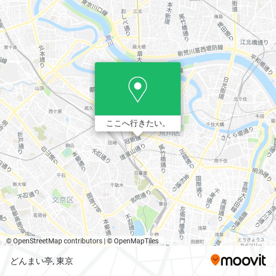 どんまい亭地図