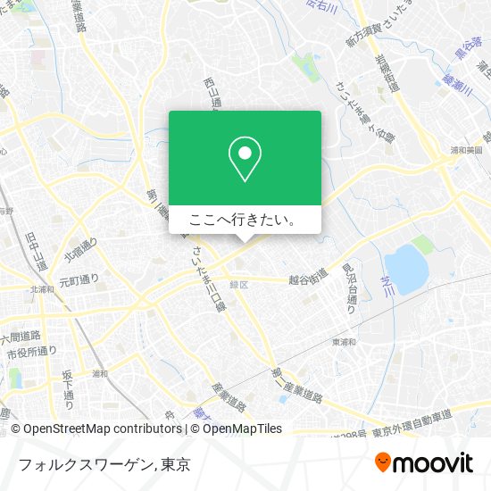 フォルクスワーゲン地図