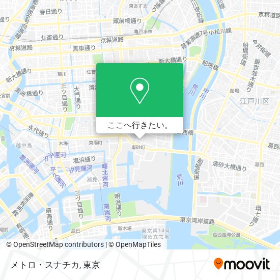 メトロ・スナチカ地図