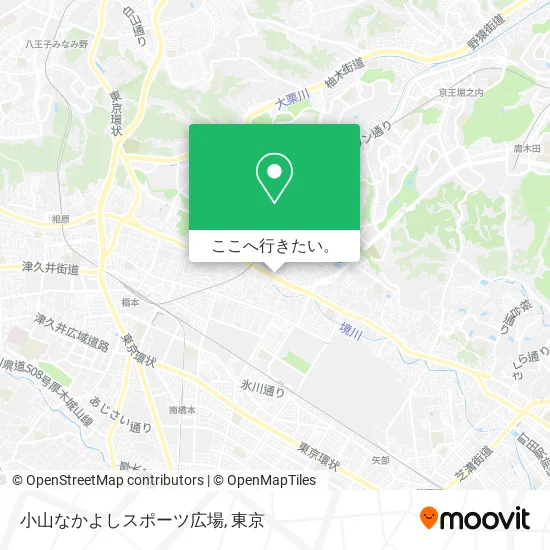 小山なかよしスポーツ広場地図