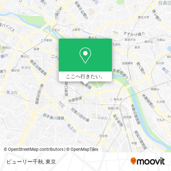 ビューリー千秋地図
