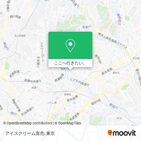 アイスクリーム直売地図