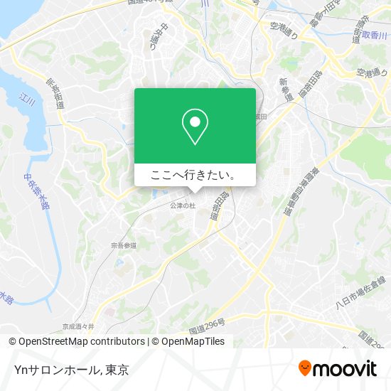 Ynサロンホール地図