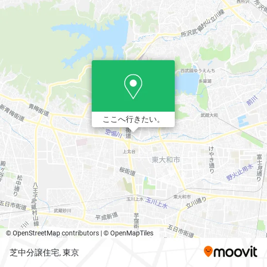 芝中分譲住宅地図