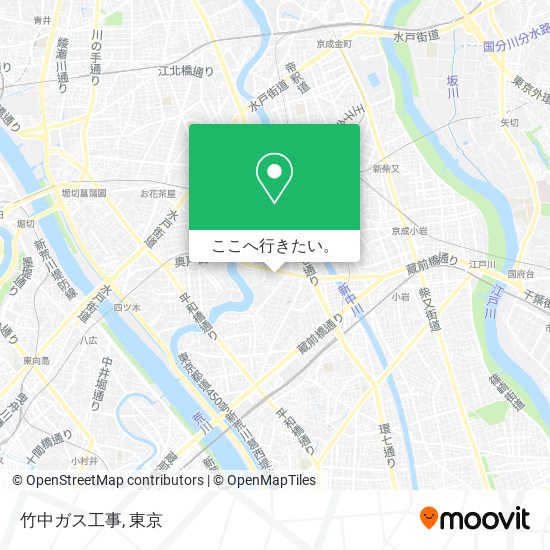 竹中ガス工事地図