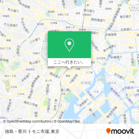 徳島・香川 トモニ市場地図