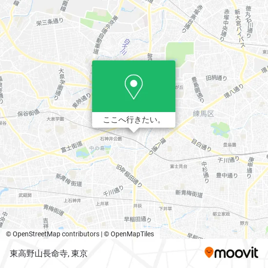 東高野山長命寺地図