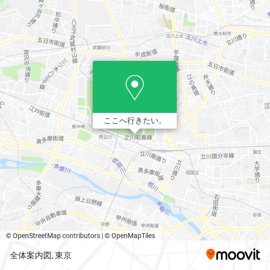 全体案内図地図