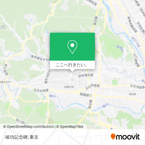 竣功記念碑地図