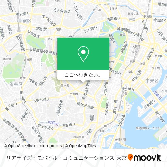 リアライズ・モバイル・コミュニケーションズ地図