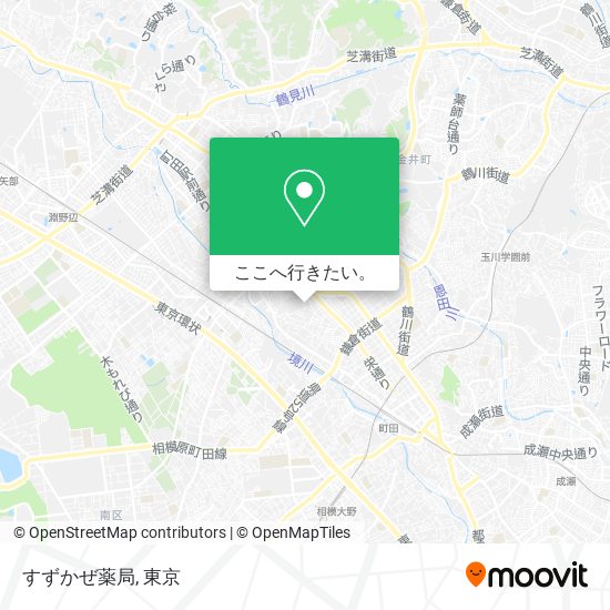 すずかぜ薬局地図