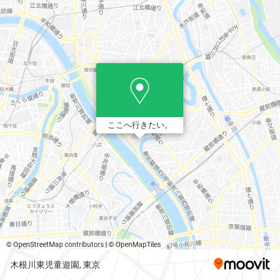 木根川東児童遊園地図