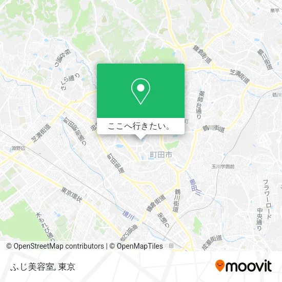 ふじ美容室地図