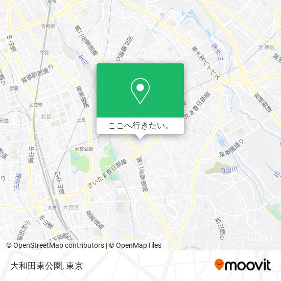 大和田東公園地図