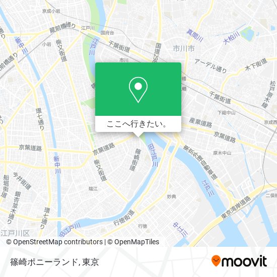 篠崎ポニーランド地図