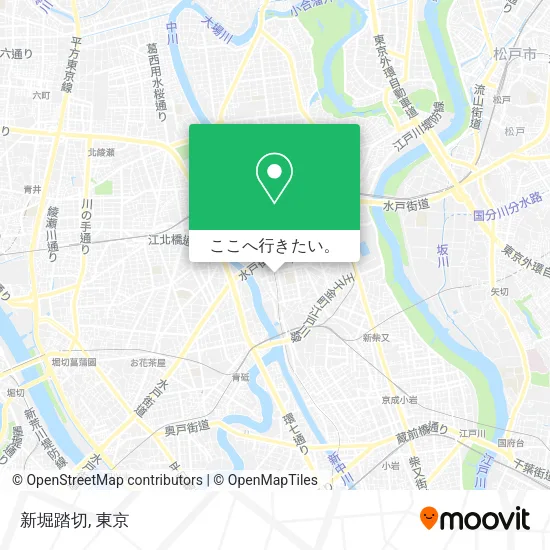 新堀踏切地図