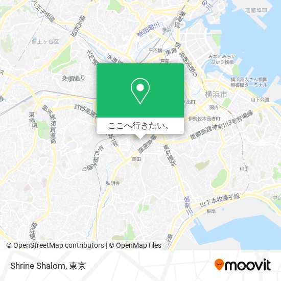 Shrine Shalom地図