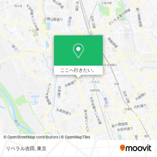 リベラル吉田地図