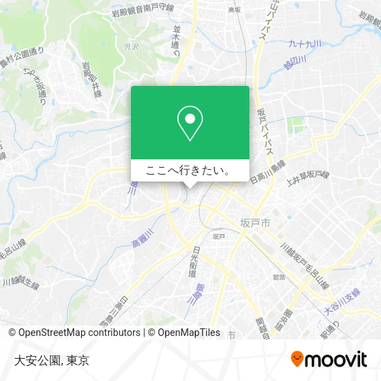 大安公園地図