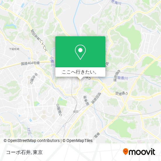 コーポ石井地図