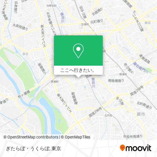 ぎたらぼ・うくらぼ地図