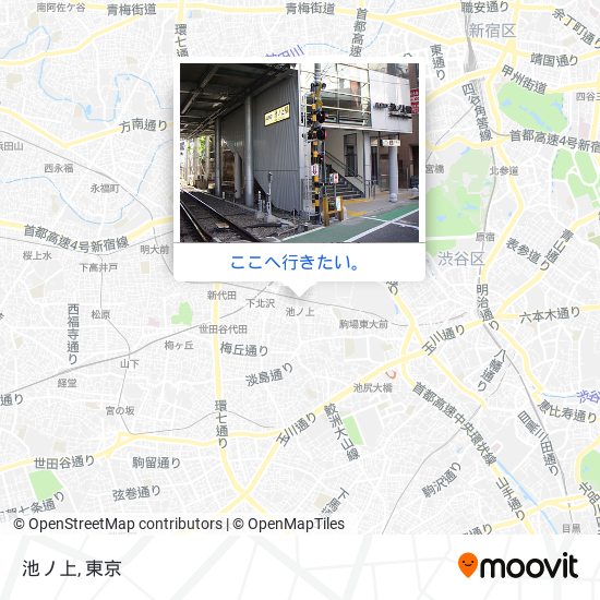 池ノ上地図