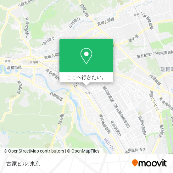 古家ビル地図