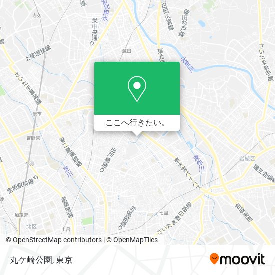 丸ケ崎公園地図