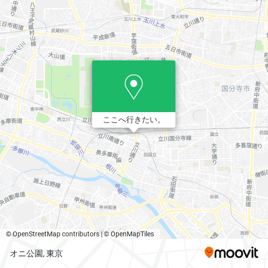 オニ公園地図