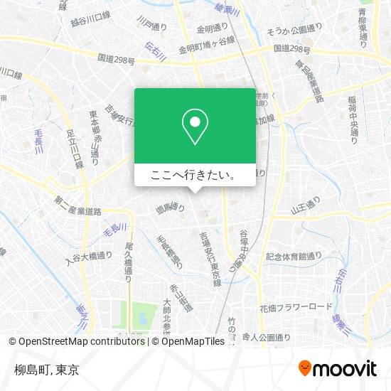 柳島町地図